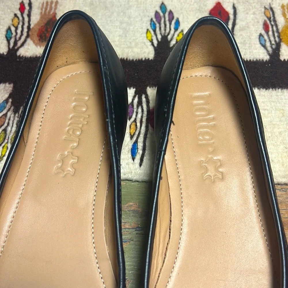 Hotter Emmy Womens Wide Fit Ballet Pumps Size 9.5 - Picture 6 of 6